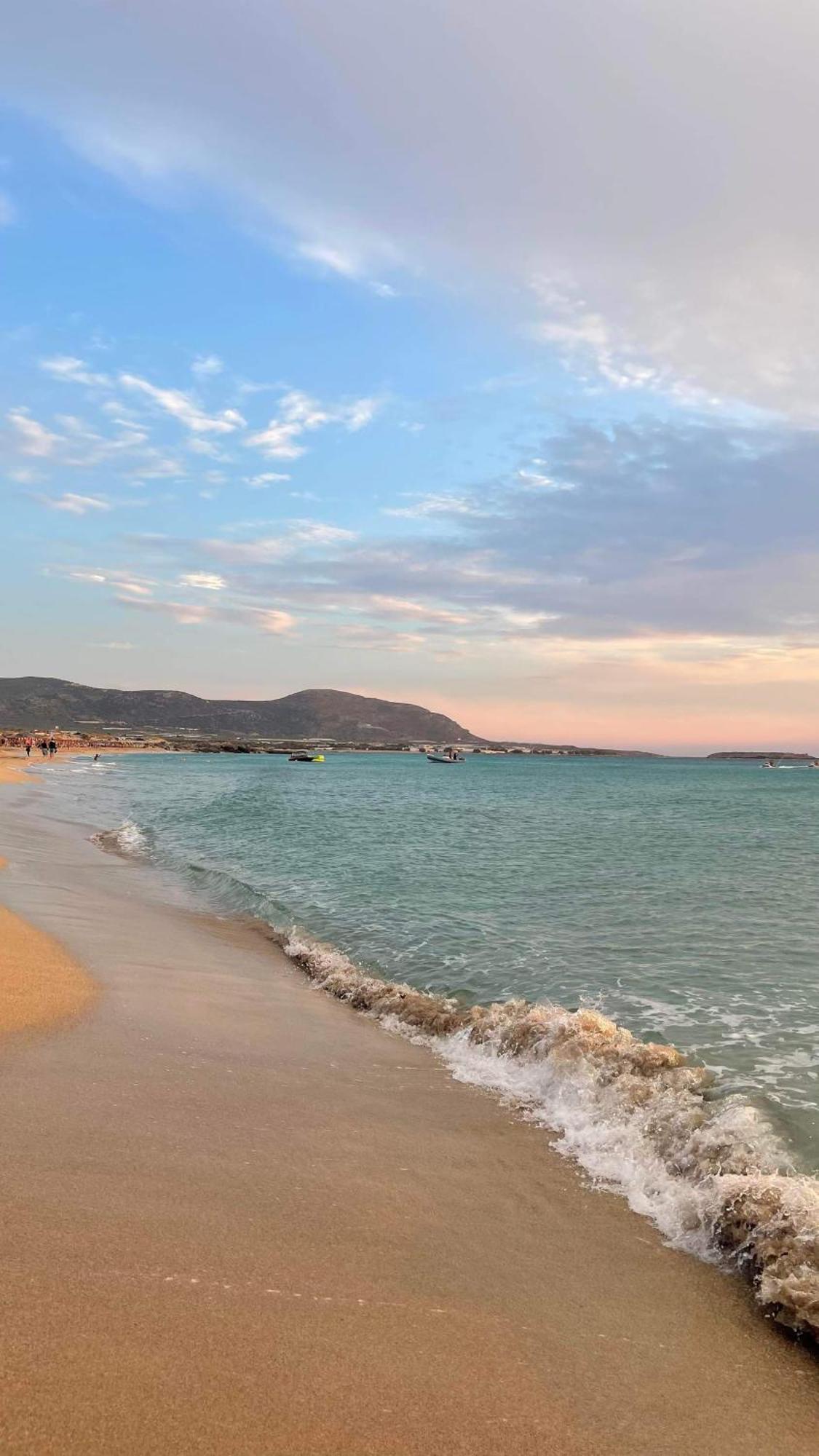 Almyrida Sands Luxury Stone Villa Ksirosternion Buitenkant foto