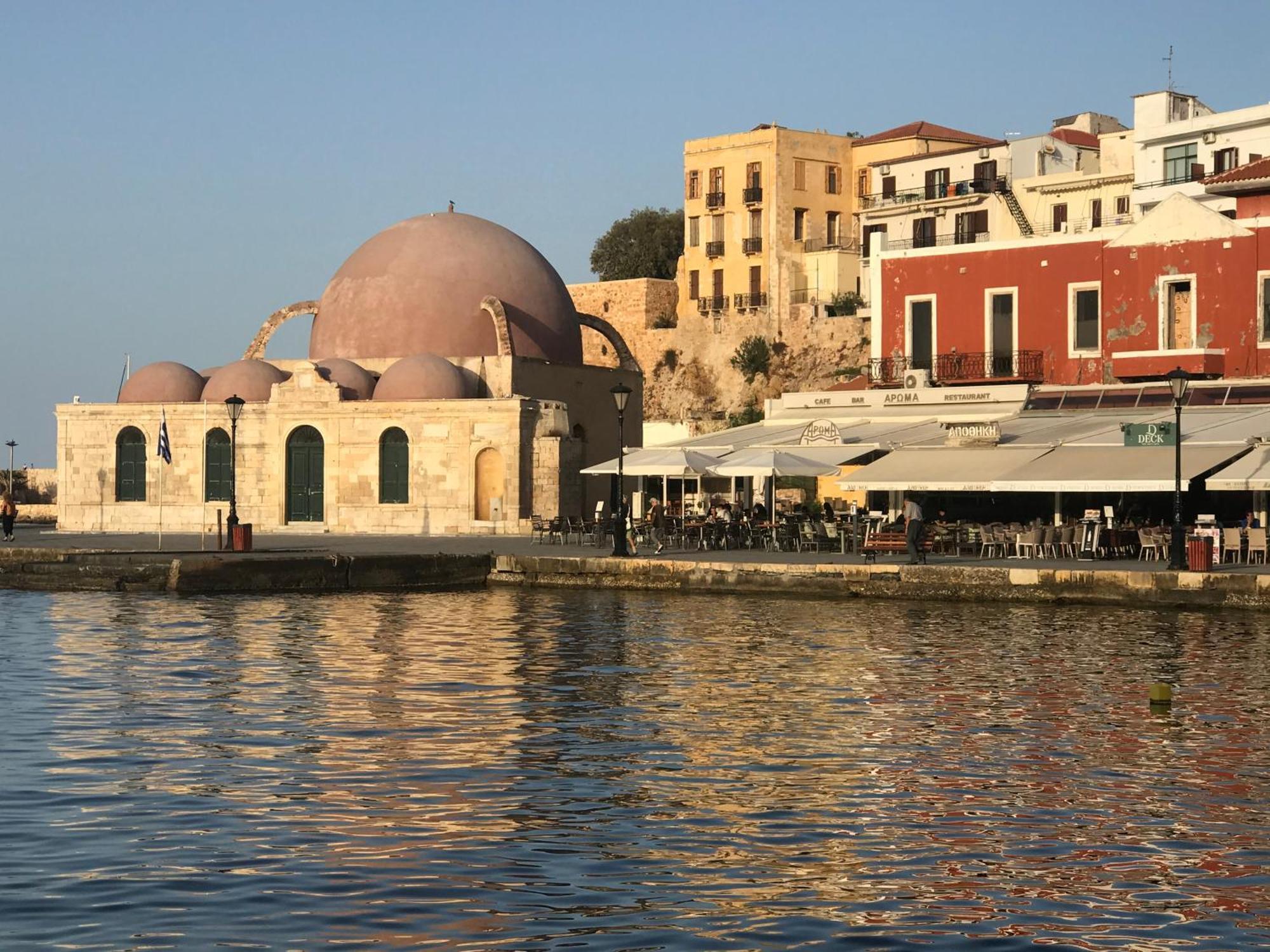 Almyrida Sands Luxury Stone Villa Ksirosternion Buitenkant foto