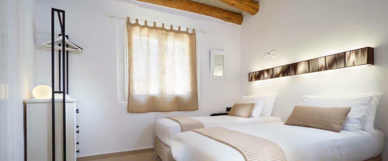 Almyrida Sands Luxury Stone Villa Ksirosternion Buitenkant foto