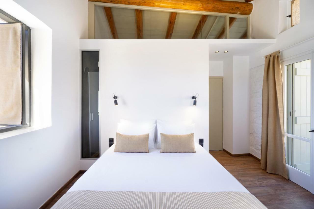 Almyrida Sands Luxury Stone Villa Ksirosternion Buitenkant foto
